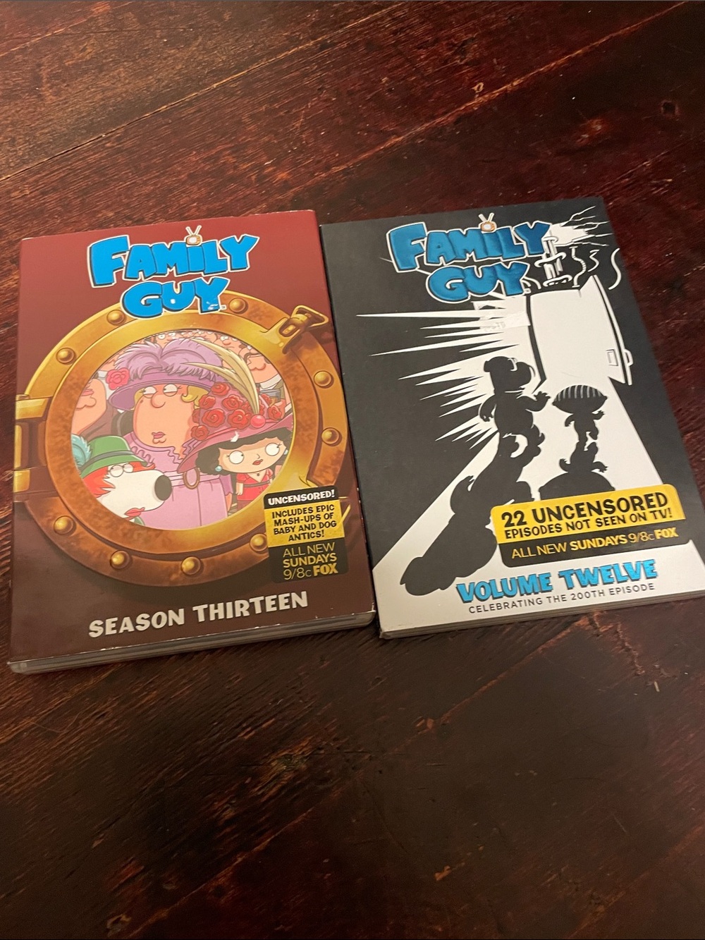 Family guy volume 12 season 13 dvd sets
